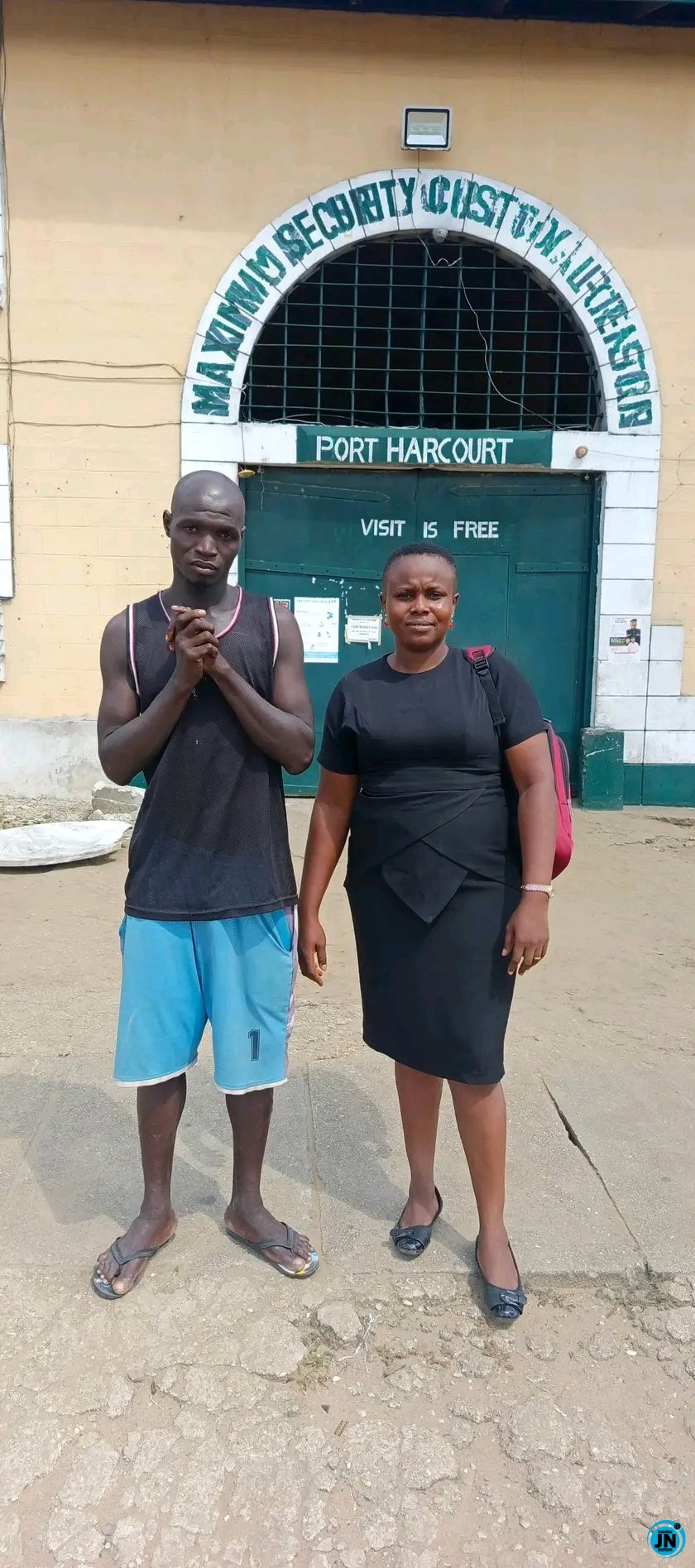 Man regains freedom after 8 years in prison, awaiting trial.